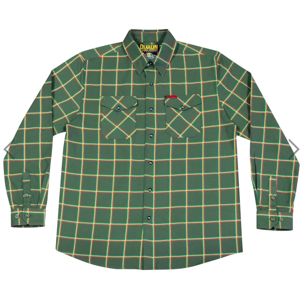 S - 5X MEN’S FLY SOULJAH X DIXXON FLANNEL COLLAB